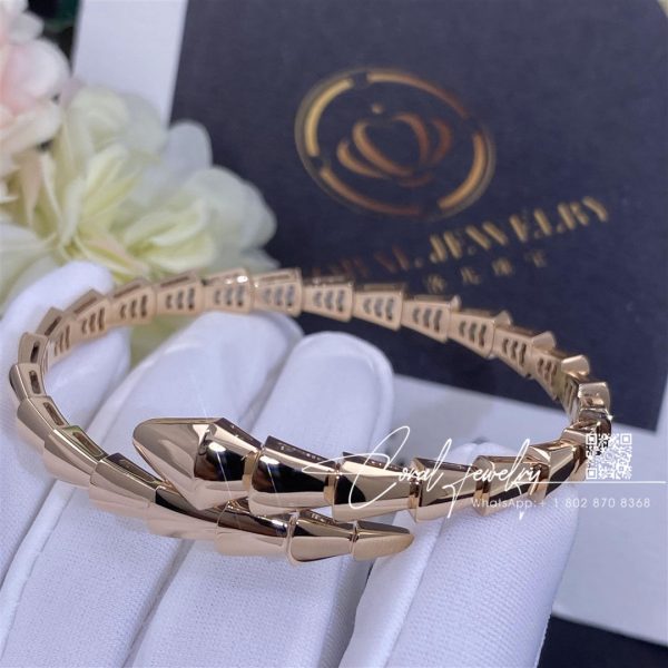 Bulgari Serpenti Viper 18 Kt Rose Gold Bracelet Ref. 359397 (1)