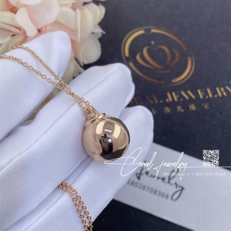 Tiffany Hardwear Ball Pendant In Rose Gold, 12.75 Mm (1)