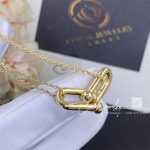 Tiffany Hardwear Double Link Pendant In 18k Yellow Gold (3)