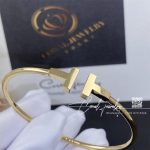 Tiffany T Wire Bracelet In 18k Gold (2)