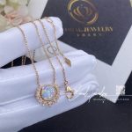 Piaget Piaget Sunlight Rose Gold White Opal Diamond Pendant G33r0500 (3)