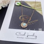 Piaget Piaget Sunlight Rose Gold White Opal Diamond Pendant G33r0500 (6)