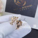 Piaget Rose Ring In 18k Rose Gold Set With 6 Brilliant Cut Diamonds (7)