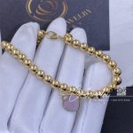 Return To Tiffany® Heart Tag Bead Bracelet In Yellow Gold 4 Mm (4)