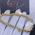 Return To Tiffany® Heart Tag Bead Bracelet In Yellow Gold 4 Mm (6)