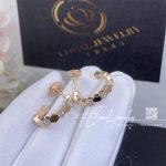 Chaumet Bee My Love Hoop Earrings Rose Gold, Diamonds 084809 (5)