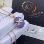 Chaumet Jeux De Liens Harmony Medium Model Pendant Rose Gold, Lapis Lazuli 084650 (1)