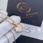 Chopard Happy Diamonds Icons Necklace, Ethical Rose Gold, Diamond 79a611 5001 (1)