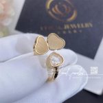 Chopard Happy Hearts Rose Gold Pearl Diamond Ring 82a083 5700 (4)