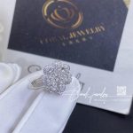 Chopard Precious Lace Mini Frou Frou Ring, Ethical White Gold, Diamond @828347 1010 (5)