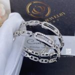 Messika Move Move Link Mm Hoop Earrings With Diamonds 12362 Wg (5)