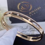 Messika Move Romane Bangle Pimk Gold Diamond Bracelet 06514 Pg (4)