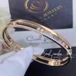 Messika Move Romane Bangle Pimk Gold Diamond Bracelet 06514 Pg (5)