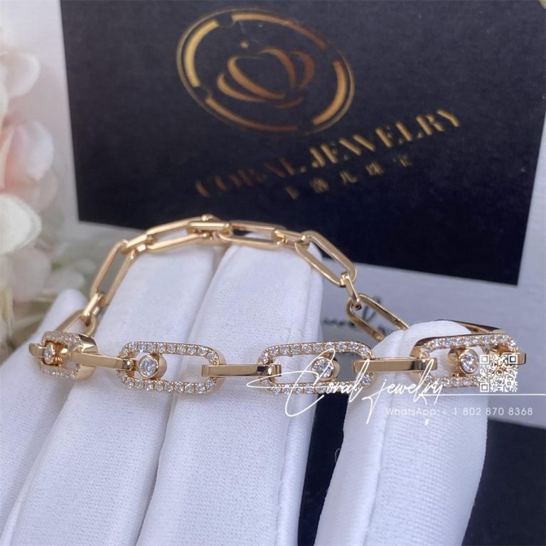 Messika Move Uno Multi Yellow Gold Diamond Bracelet 12187 Pg (5)