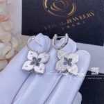 Roberto Coin Venetian Princess Earrings White Gold With Diamonds (1)