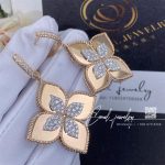 Roberto Coin Princess Flower Earrings With Diamonds (5)