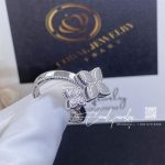 Roberto Coin Princess Flower White Gold Ring With Diamonds (4)