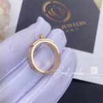 Hermes Kelly Rose Gold Diamonds Ring (5)