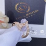 Marli Cleo Diamond Midi Ring In Rose Gold White Moon Stone (2)