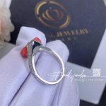 Marli Cleo Diamond Midi Ring In White Gold Pink Coral (5)