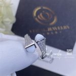 Marli Cleo Diamond Midi Ring In White Gold White Agate (1)