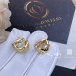 Chanel Coco Crush Earrings Quilted Motif, 18k Gold J11134 (2)