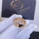 Chanel Coco Crush Ring Quilted Motif, Small Version, 18k Belge Gold J10817 (3)