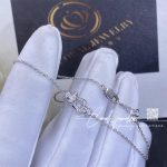 Fred Force 10 Bracelet Small Model In 18k White Gold And Diamonds Ref 6b1127 (3)