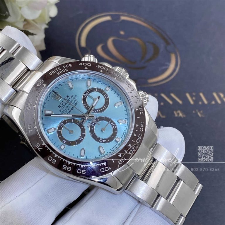 Rolex Cosmograph Daytona Platinum Ice Blue Dial M116506 0001 (3)