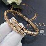 Bulgari Serpenti Viper 18 Kt Rose Gold Bracelet Set With Demi Pavé Diamonds Ref. 357822 (3)