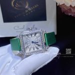 Charles Oudin Pansy Retro 24mm Watch Green Straps (3)