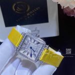 Charles Oudin Pansy Retro With Pearls Watch Medium 24mm Yellow Straps (4)