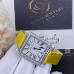 Charles Oudin Pansy Retro With Pearls Watch Medium 24mm Yellow Straps (5)