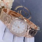 Patek Philippe Nautilus 18kt Rose Gold Diamond Ladies Watch 7010 1r 011 (6)