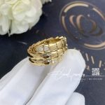 Bulgari Serpenti Viper Two Coil 18 Kt Yellow Gold Ring Ref. 357869 (4)