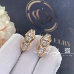 Bulgari Serpenti Earrings In 18 Kt Rose Gold, Set With Full Pavé Diamonds 354035 Or858109 (11)