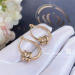 Bulgari B.zero1 Rose Gold Hoop Earrings 355007 Or858259 (3)