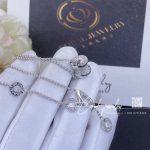 Bulgari B.zero1 18 Kt White Gold Necklace With Round Pendant With Pavé Diamonds Ref. 351117 (5)