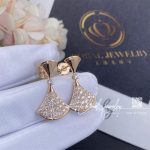 Bulgari Divas’ Dream Earrings Rose Gold Diamonds Ref. 351054 (1)