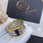 Bulgari B.zero1 18ct Yellow And White Gold Ring (4)