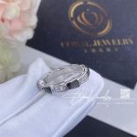 Bulgari Serpenti Viper 18 Kt White Gold Thin Ring Set With Grey Mother Of Pear Elements And Pavé Diamonds An857934 (5)