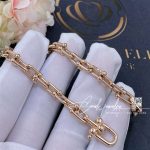 Tiffany Hardwear Link Rose Gold Medium Bracelet (5)