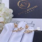 Tiffany Knot Earrings In Rose Gold With Diamonds (1)