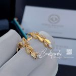 Tiffany Victoria® Vine Climber Earrings In Yellow Gold With Diamonds (24)