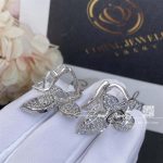 Chopard Happy Butterfly X Mariah Carey Earrings, Ethical White Gold, Diamonds 848536 1001 (5)