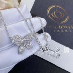 Chopard Happy Butterfly X Mariah Carey Necklace, Ethical White Gold, Diamonds 818536 1001 (4)