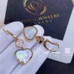 Chopard Happy Hearts Earrings, Ethical Rose Gold, Diamonds, Mother Of Pearl 837482 5310 (4)