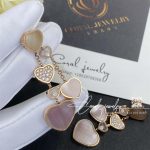 Chopard Happy Hearts Naked Heart Foundation Earrings, Ethical Rose Gold, Diamonds, Pink Mother Of Pearl Ref. Number 83a482 5906 (9)