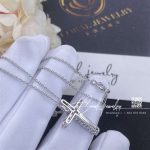 Cross Pendant In Platinum With Diamonds Small (5)