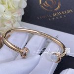 Piaget Possession Open Bangle Bracelet Rose Gold Mother Of Pearl G36pi900 (6)